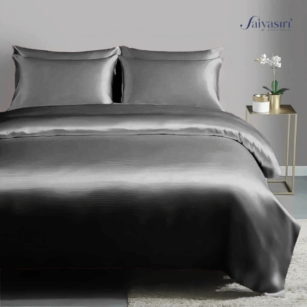 ปลอกหมอนหนุน SAIYASIRI รุ่น SIGNATURE ขนาด STANDARD SIZE 20X26 นิ้ว สี BLACK DIAMOND_7